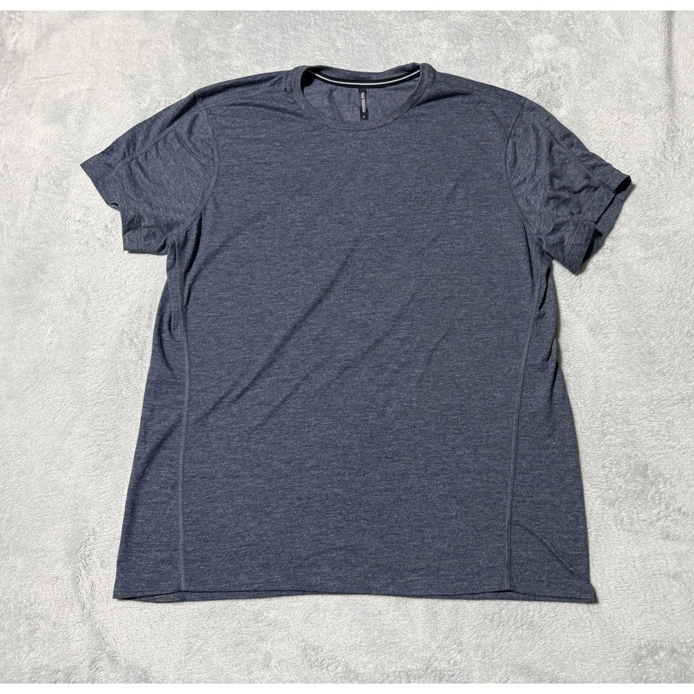 Ten Thousand The Durable Shirt Mens Large Gray Training Gym Tee Short Sleeve